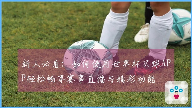 新人必看：如何使用世界杯买球APP轻松畅享赛事直播与精彩功能