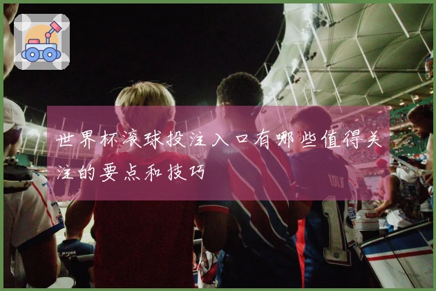 世界杯滚球投注入口有哪些值得关注的要点和技巧