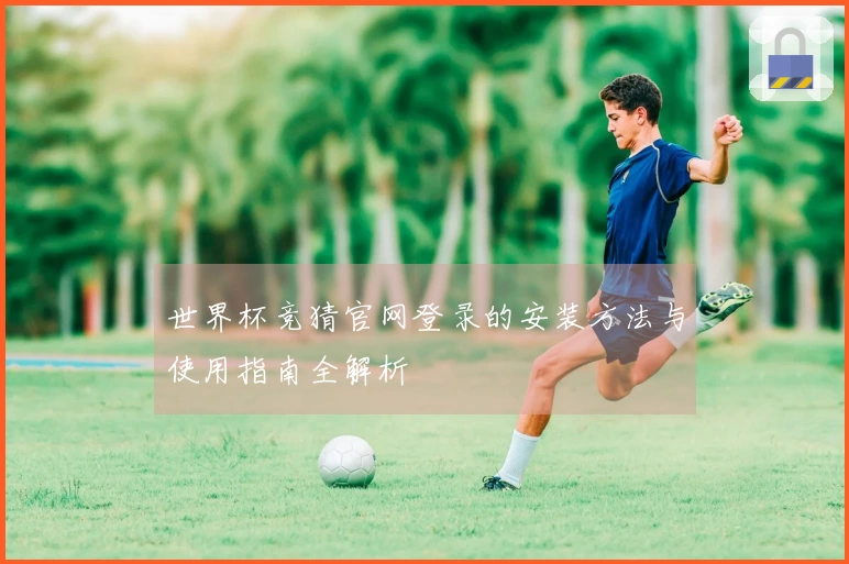 世界杯竞猜官网登录的安装方法与使用指南全解析